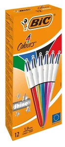 Długopis 4 Colours Shine (12szt) BIC Długopis 4 Colours Shine (12szt) BIC