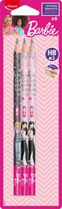 Ołówek Barbie HB blister 6 szt.