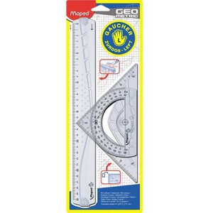Zestaw geometryczny leworęczny