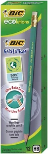 Ołówek Evolution Eco z gumką (12szt) BIC Ołówek Evolution Eco z gumką (12szt) BIC