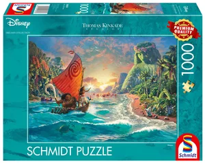 Puzzle 1000 PQ T. Kinkade Vaiana Skarb oceanu Disney 111742
