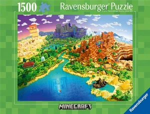 Ravensburger, Puzzle 1500: World of Minecraft