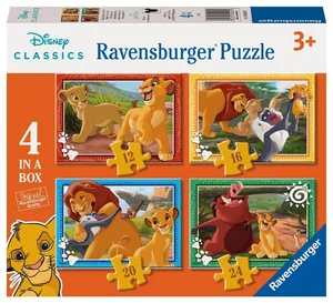 Ravensburger, Puzzle 4w1: Król Lew (12004025)