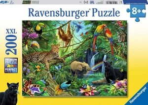 Puzzle XXL Zwierzęta w dżungli 200