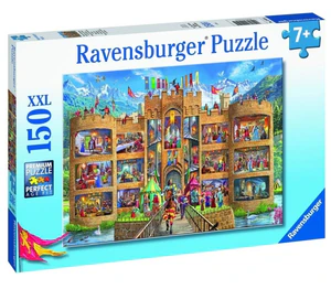 Puzzle 2D 150 Widok na zamek rycerski XXL 12919