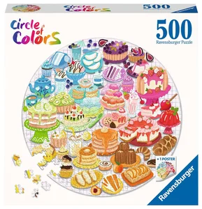 Puzzle 2D 500 Paleta kolorów Desery 17171