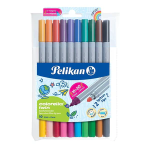 Flamaster Colorella Twin C304 10 sztuk etui 949511 (C 304/10)