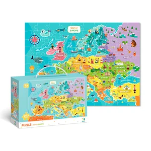 Puzzle 100 Mapa Europy DOP300124 Puzzle 100 Mapa Europy DOP300124
