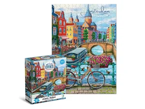 Puzzle 300 Easy-M Cities Amsterdam