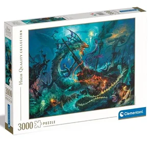 Puzzle 3000 HQ The Underwater Battle 33023