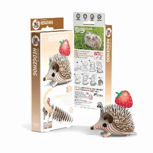 Jeżyk Eugy Eko Układanka 3D