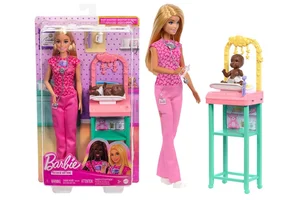 Barbie Lalka Lekarz Pediatra