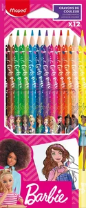 Kredki Barbie 12 kolorów