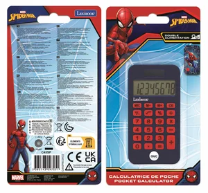 Kalkulator kieszonkowy Spider-Man z osłoną ochronną C45SP Kalkulator kieszonkowy Spider-Man z osłoną ochronną C45SP