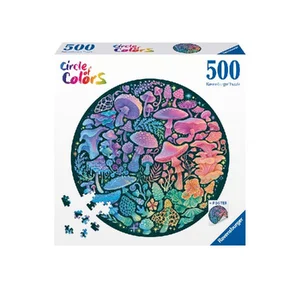 Puzzle 2D 500 Paleta kolorów. Grzyby