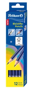 PACZKA Ołówek GP HB z gumką Pelikan 12 sztuk