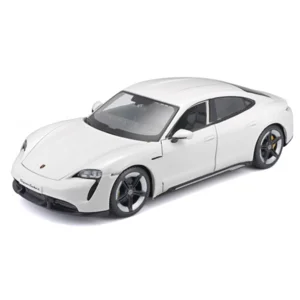 BBURAGO PORSCHE TAYCAN TURBO S WHITE 1:24 BBURAGO PORSCHE TAYCAN TURBO S WHITE 1:24