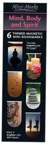 Zakładki magnetyczne Mind, Body and Spirit (6 sztuk) Zakładki magnetyczne Mind, Body and Spirit (6 sztuk)