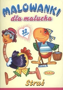 Struś Malowanka dla malucha