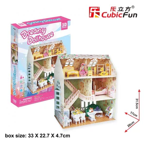 Puzzle 3D Dreamy Dollhouse Domek dla lalek
