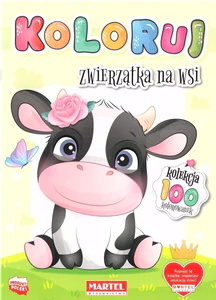 Zwierzątka na wsi. Koloruj