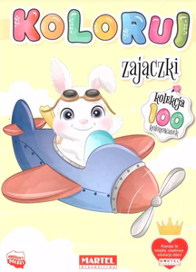 Zajączki. Koloruj