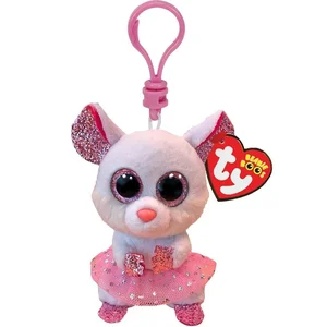 Beanie Boos Nina - Biała ballerina mysz 8,5cm Beanie Boos Nina - Biała ballerina mysz 8,5cm