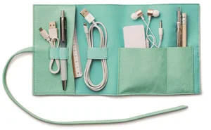 Bookaroo Travel tech-tidy organizer podróżny miętowy
