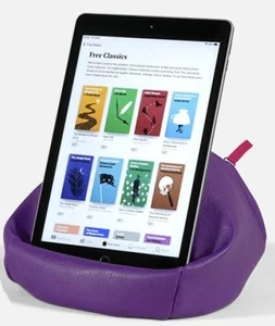 Bean Bag Pufa z kieszonką pod książkę/tablet fiole Bean Bag Pufa z kieszonką pod książkę/tablet fiole
