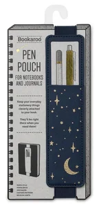 Bookaroo Pen Pouch uchwyt księżyc i gwiazdy Bookaroo Pen Pouch uchwyt księżyc i gwiazdy