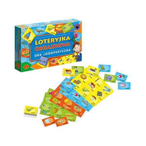Loteryjka obrazkowa Gra logopedyczna