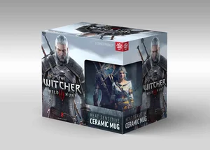 Kubek 480ml Wiedźmin The Witcher 3 Geralt & Ciri Heat Reveal Mug