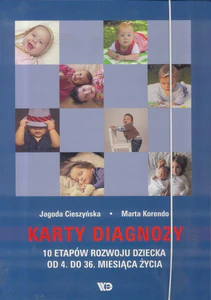 Karty diagnozy 10 etapów rozwoju dziecka od 4 do 36 miesiąca życia