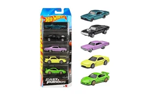 Hot Wheels Fast & Furious Szybcy i wściekli 5szt
