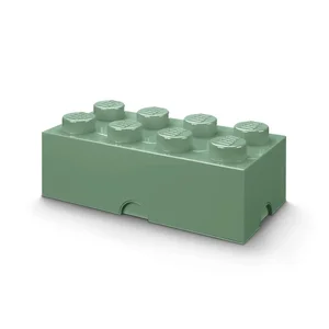 LEGO(R) pojemnik klocek ósemka oliwkowy LEGO(R) pojemnik klocek ósemka oliwkowy