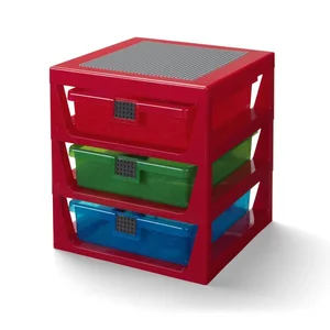 LEGO(R) szafka z szufladami czerwona LEGO(R) szafka z szufladami czerwona