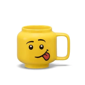 Kubek ceramiczny mała głowa LEGO - Chłopiec (Głuptasek)