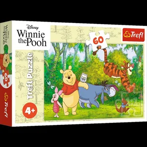 Puzzle Kubuś Puchatek Smaczny miodek 60