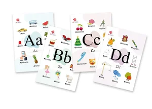 Plansze edukacyjne Alfabet A5 23 karty Plansze edukacyjne Alfabet A5 23 karty