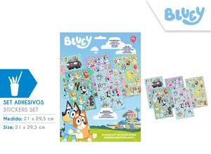 Naklejek Bluey 92szt BY00008