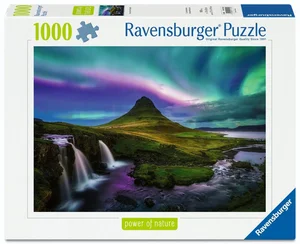 Puzzle 1000 Aurora Over Kirkjufell