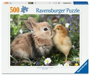 Puzzle 500 Rabbit and chick Puzzle 500 Rabbit and chick