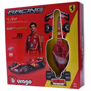 Bburago Model 1:24 Ferrari formuła SF-24 Carlos Sainz 18-26857