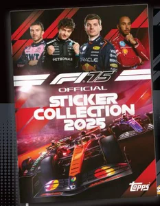 Album z naklejkami F1 2025 Sticker Collection