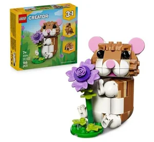 Lego Creator 3w1 Uroczy Chomik z kwiatkiem 31376