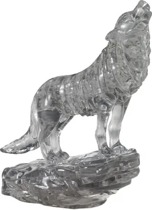 Crystal Puzzle - Wilk (czarny)