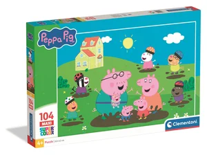 Puzzle 104 Maxi Super kolor Peppa Pig 25017 Puzzle 104 Maxi Super kolor Peppa Pig 25017