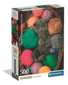 Puzzle 500 Compact Fluffy Kitten 35617 Puzzle 500 Compact Fluffy Kitten 35617