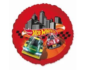 Balon foliowy 46cm Hot Wheels