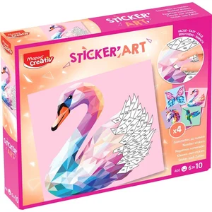 Creativ Sticker Art przyklejanie po numerach MAPED Creativ Sticker Art przyklejanie po numerach MAPED
